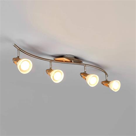 Puukattovalaisin Marena, E14 LED, 4-lamppuinen