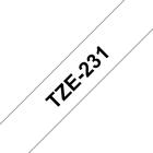 Brother TZE231, mustekasetti