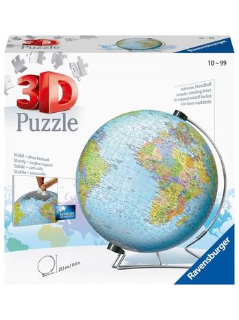 Ravensburger World Globe 540 palaa palapeli