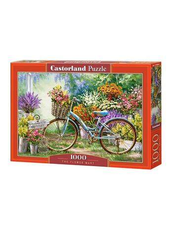 Puzzle Castorland Kukkamartti, 1000-osainen,