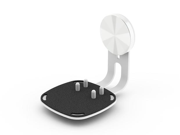 Multibrackets M Sonos S1/P1 Wall Mount - Single White, kaiuttimen seinäteline