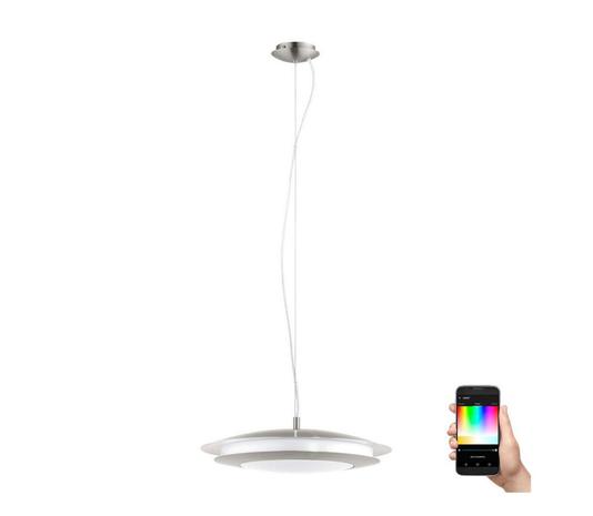 EGLO connect Moneva-C -LED-riippuvalaisin Ø 48,5