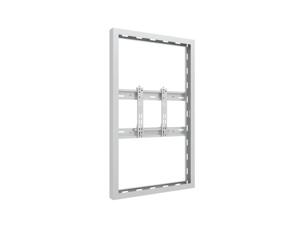 Multibrackets M Pro Series enclosure - slim profile - for flat panel - medium - white