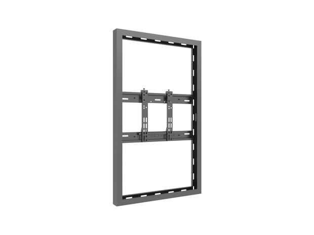Multibrackets M Pro Series enclosure - Slim - for flat panel - universal - black