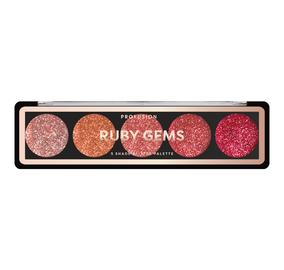 PROFUSION RUBY GLITTER GEMS PALETTI