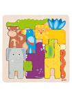 Goki Wooden Puzzle Safari 11pcs. Puu