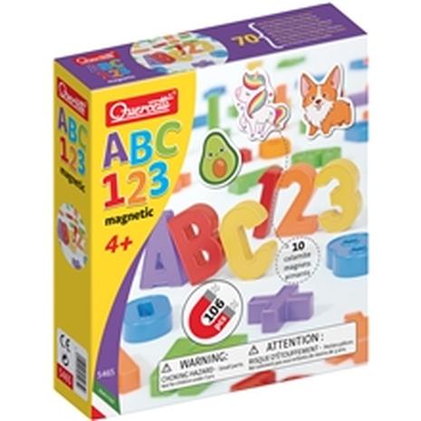 Quercetti - Magnets: ABC & 123 - (QU-5465)