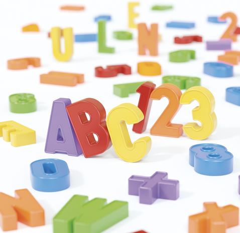 Quercetti - Magnets: ABC & 123 - (QU-5465)
