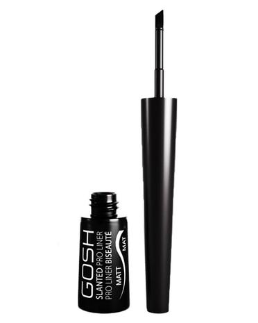 Gosh Slanted Pro Liner 002 Matt Black 3 ml – kuva 1/3