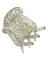 Pico Pixie Mini Claw Silver Glitter – kuva 1