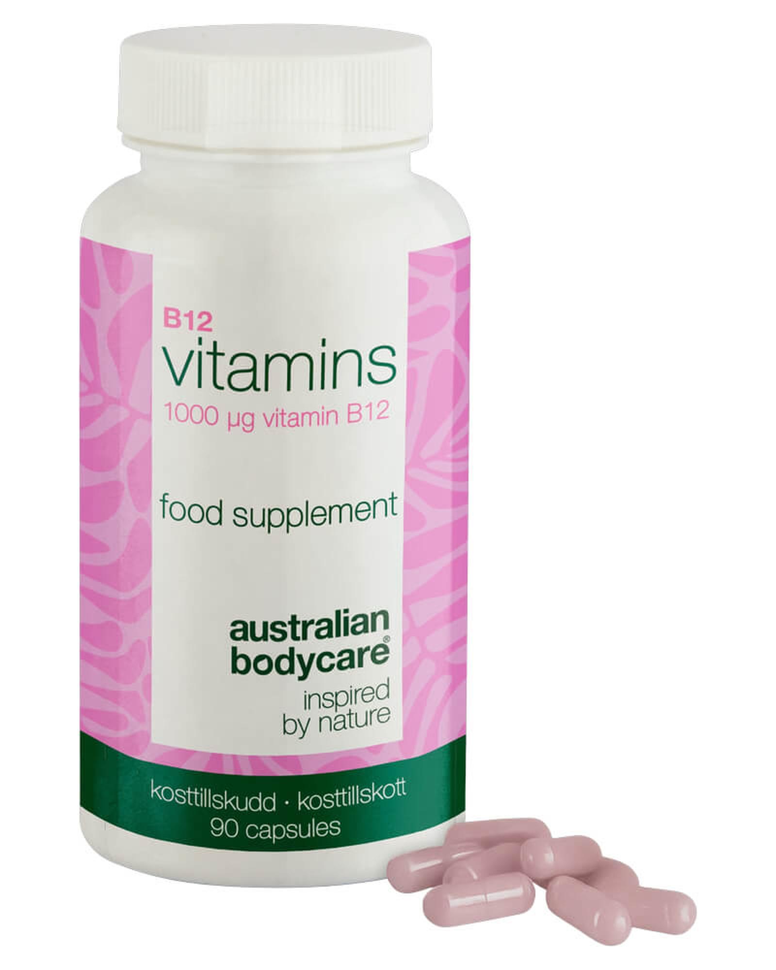 Australian Bodycare B12 Vitamins 90 stk.