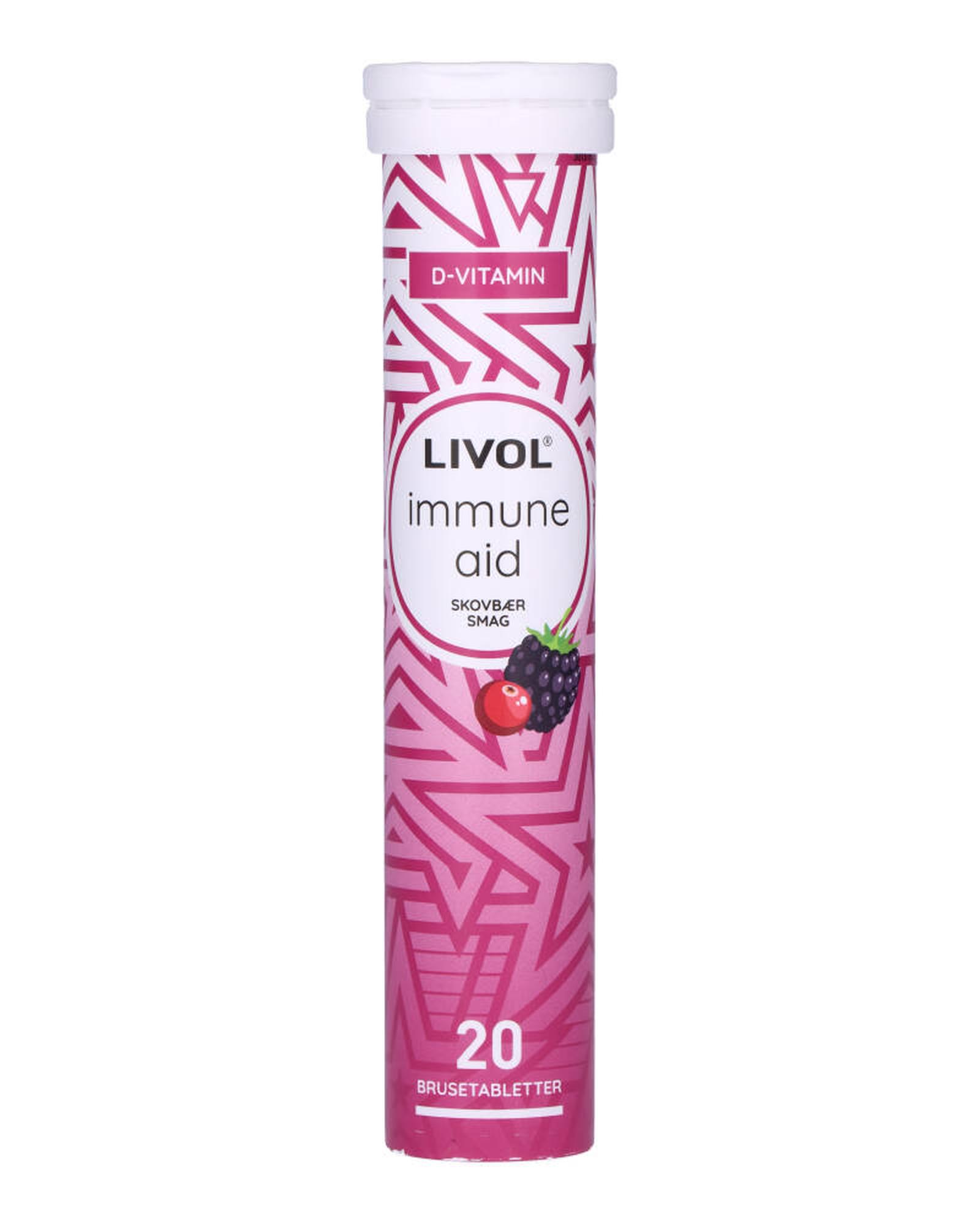 Livol Immune Aid Brusetabletter 20 stk.
