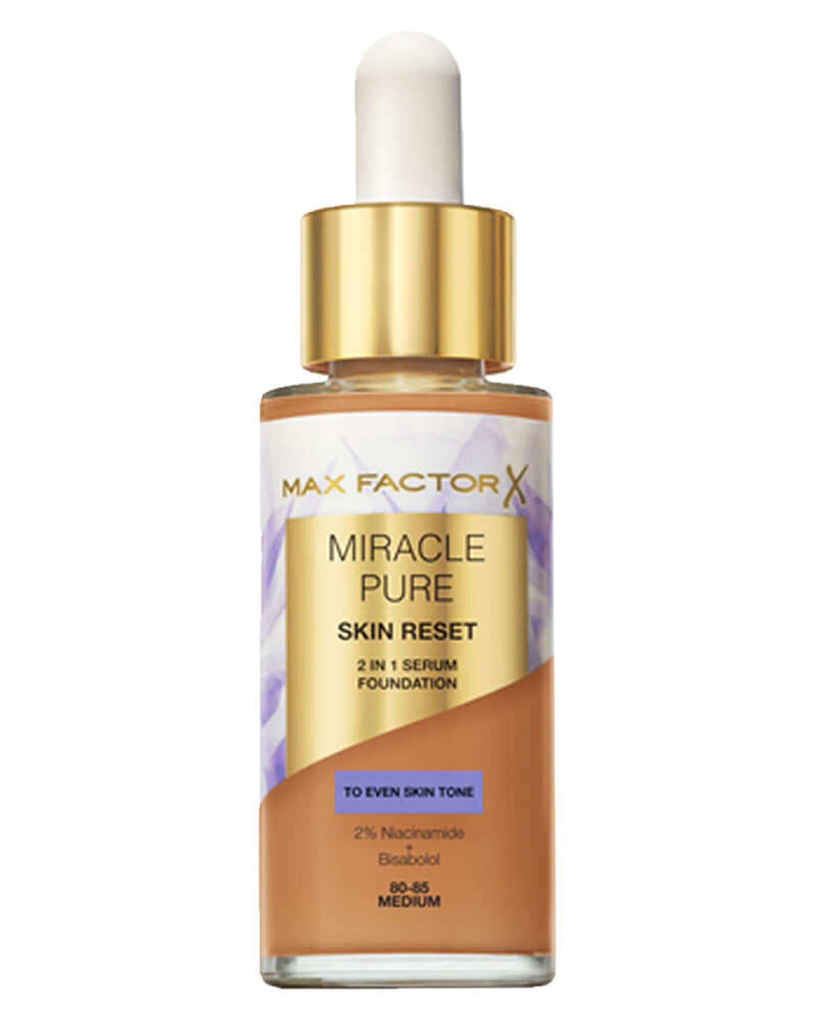 Max Factor - Miracle Pure 2in1 Skin Reset Serum Foundation - 85-90 Medium to Deep