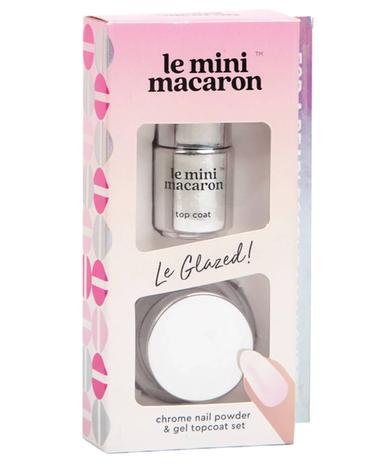 Le Mini Macaron Le Glazed Chrome Powder Set