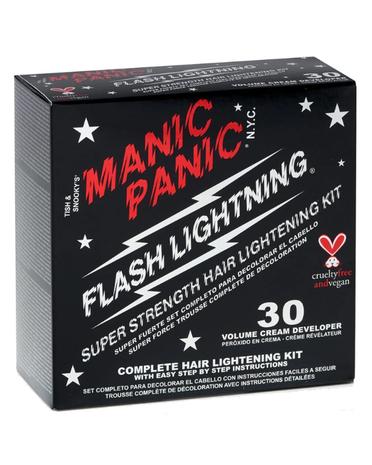 Manic Panic Flash Lightning® Bleach Kit 30 Volume Cream Developer