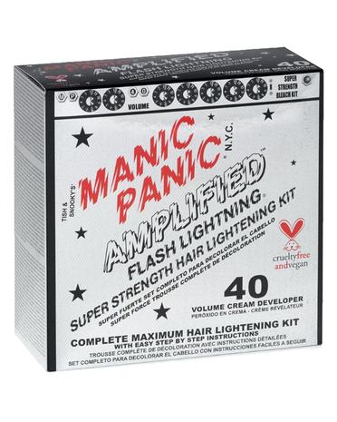 Manic Panic Flash Lighting 40 Volume Complete Bleach Kit
