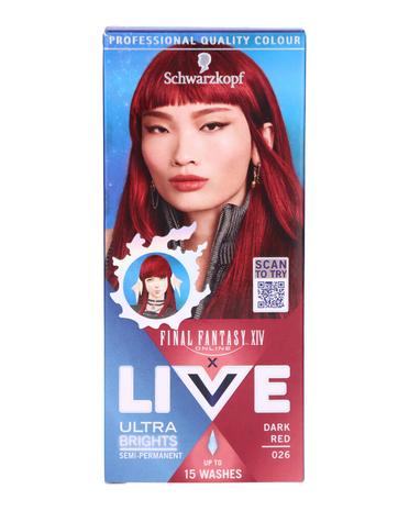 Schwarzkopf LIVE Ultra Brights 026 Dark Red