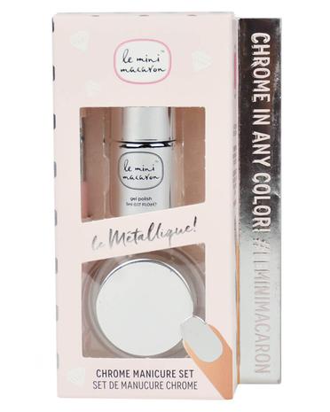 Le Mini Macaron Manicure Set Chrome