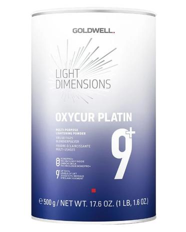 Hiuksia vaalentava puuteri Goldwell Light Dimensions Oxycur Platin Multi - Purpose Vaalentaa Powder 9+ 500g