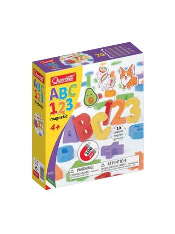Quercetti - Magnets: ABC & 123 - (QU-5465)
