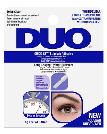 Ardell Duo Quick-Set Striplash Adhesive Ripsiliima 5 g Clear