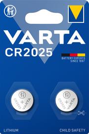 Varta â€“ CR2025 Lithium Coin 2 Pack (B) (6025101402)