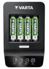 Varta 40084 - LCD-älylaturi ULTRA FAST + 4xNiMH AAA / AA 2100 mAh 230V