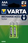 Varta â€“ Recharge Charge Accu Solar AAA 550mAh 2 Pack (56733101402)