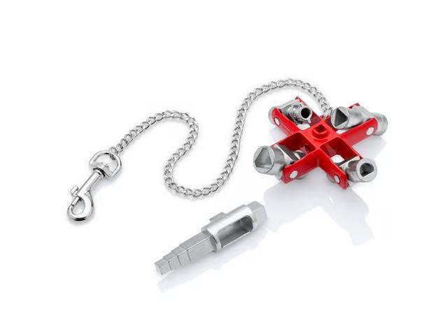 KNIPEX UNIVERSAL MASTKEY "construction"