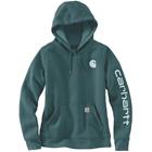 Carhartt Midweight Logo Sleeve Graphic Huppari Petrol