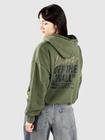 Vans Ladywall Retro Vetoketjullinen Huppari pine forest Naiset