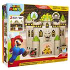 Jakks Super Mario Deluxe Bowser Castle linna leikkisetti