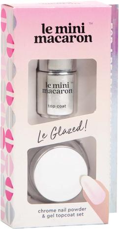 Le Mini Macaron Le Glazed Chrome Powder Set