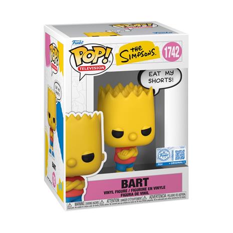 Simpsonit - Bart Vinyl Figur 1742 - Funko Pop! -figuuri - Unisex - multicolor