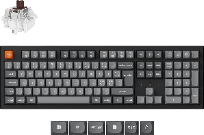 Keychron K10 Max QMK/VIA, langaton näppäimistö