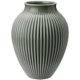 Knabstrup Keramik - Ripple Maljakko 20 cm Celadon Green