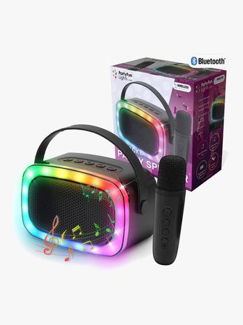 Party Fun Lights - Mini Karaoke Speaker with Wireless Microphone - (605607)