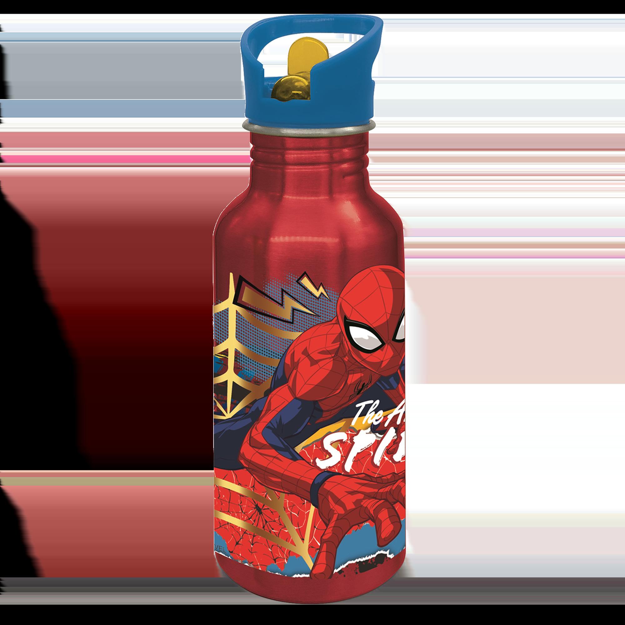 Stor - SPIDERMAN ALU Bottle sipper - 545 ml