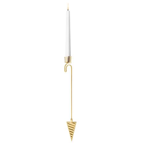 Georg Jensen CC 2025 Strut kynttilänjalka, 18K kullattu