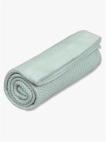 Vinter & Bloom Soft Grid Torkkupeitto, Sage Green