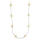 Timi of Sweden Flower Daisy Enamel Necklace
