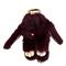 DARK Bunny Bag Charm Maroon – kuva 1
