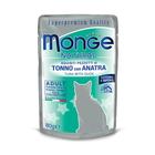 Monge Natural tonnikala-ankka 80 g kissan märkäruoka