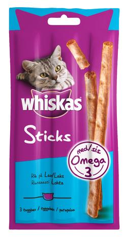 Whiskas Sticks 3x6 g lohi
