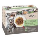 Sissi Kotikissa Ateriamix märkäruokalajitelma kissalle 12 x 85 g, Ruoat ja herkut kissoille