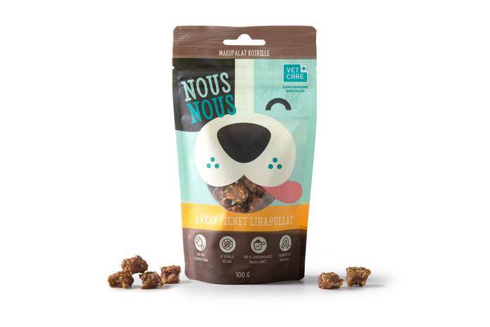 NOUSNOUS 100 G ANKAN PIENET LIHAPULLAT