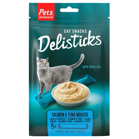 PETS UNLIMITED 5X15G MOUSSE-TIKUT