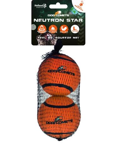DOG COMETS NEUTRON OR. L 2-PACK PALLO