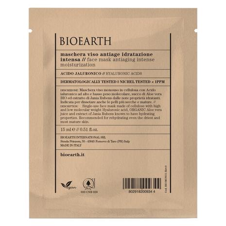 Bioearth Sheetmask Intense Moisturization 15 ml