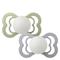BIBS - Pacifier Supreme 2 Pack - Sage Glow/Cloud Glow - Size 2 – kuva 1